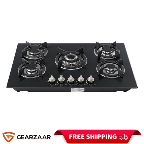 Gas hob 77cm burner ring - gas,