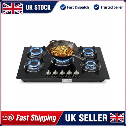 Gas hob 77cm burner - gas, ring