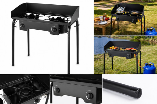 Portable camping gas cooker - gas,