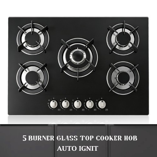 Gas hob 77cm burner - 77cm,