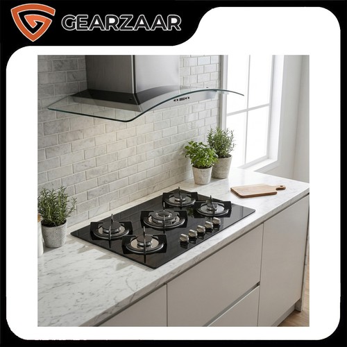 Gas hob 77cm burner - 5, ring