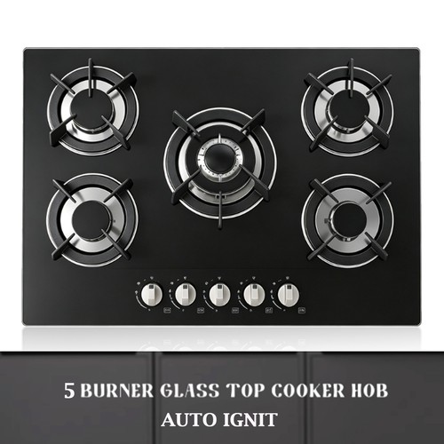 Gas hob 77cm - gas, 5