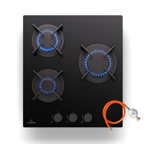 Gas hob 3 - hob, burners