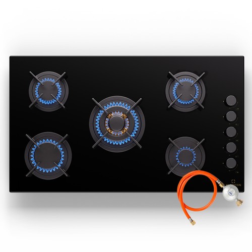 Gas hob 5 - gas, cm