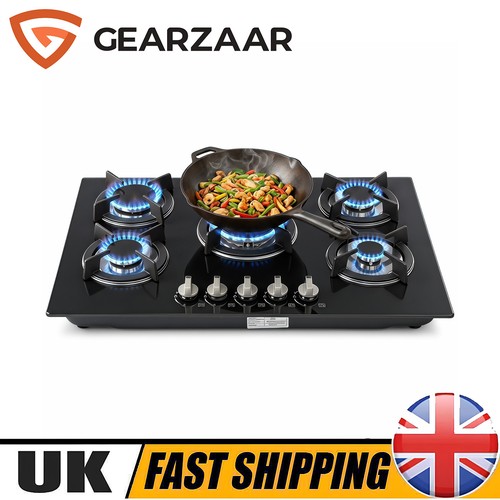 Gas hob 77cm burner ring - gas, 5